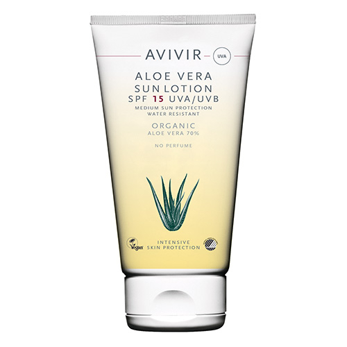 Avivir Aloe Vera  Sunlotion spf. 15 - 150 ml.