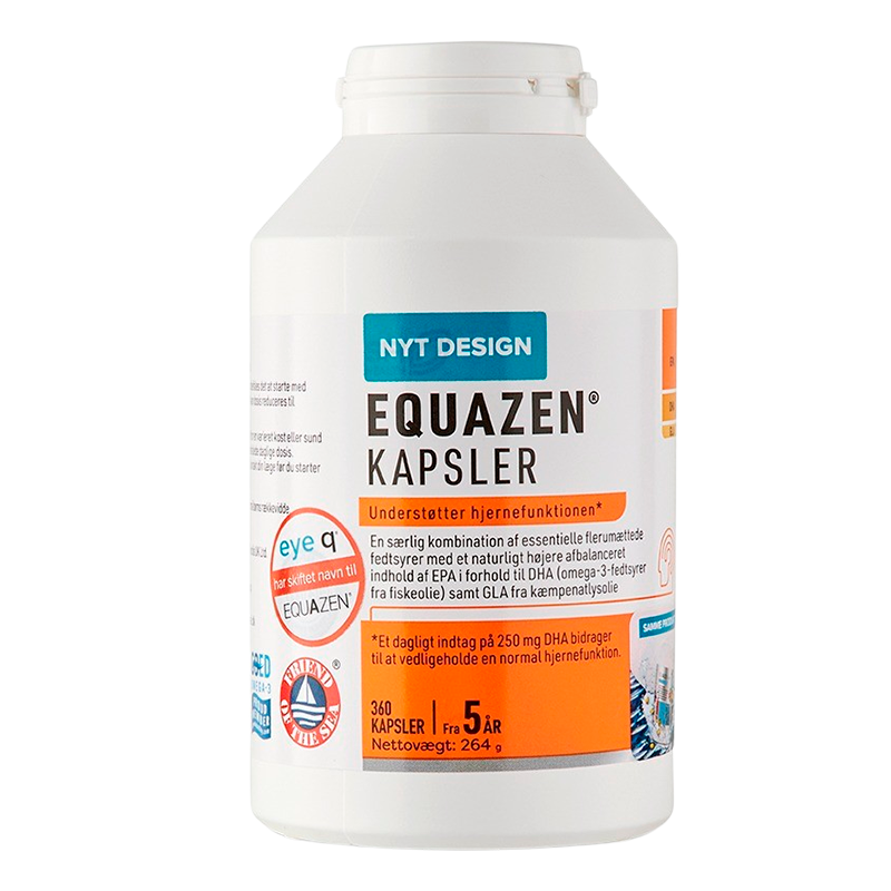 Equazen (Eye q) Fiskeolie - 360 kaps.