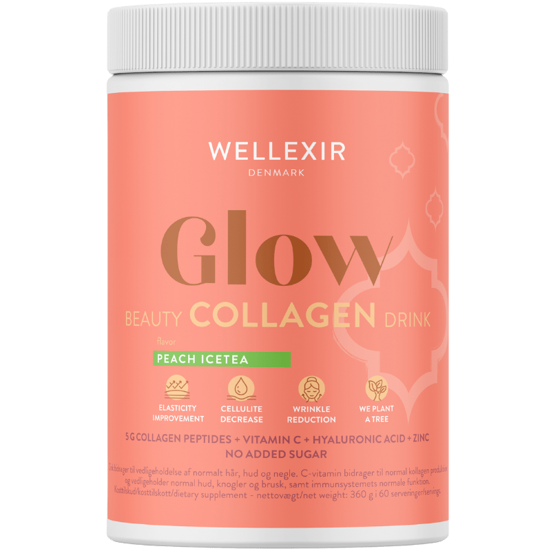 Wellexir Glow Beauty Drink Peach Ice Tea (360 g)