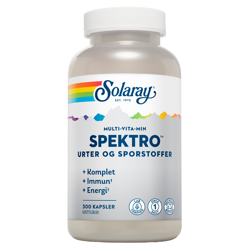 Solaray Spektro Multi-Vita-Min (300 kapsler)