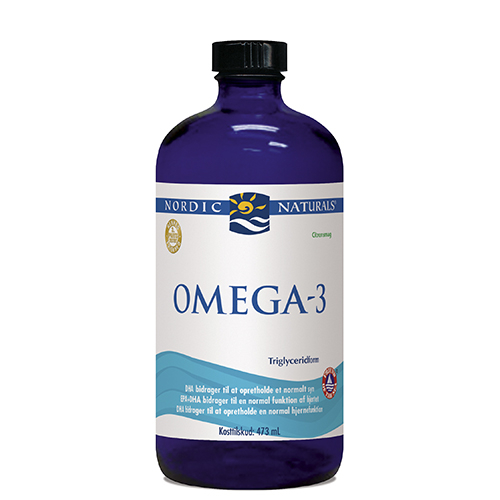 Nordic Naturals Omega 3 m. citrussmag (474 ml)