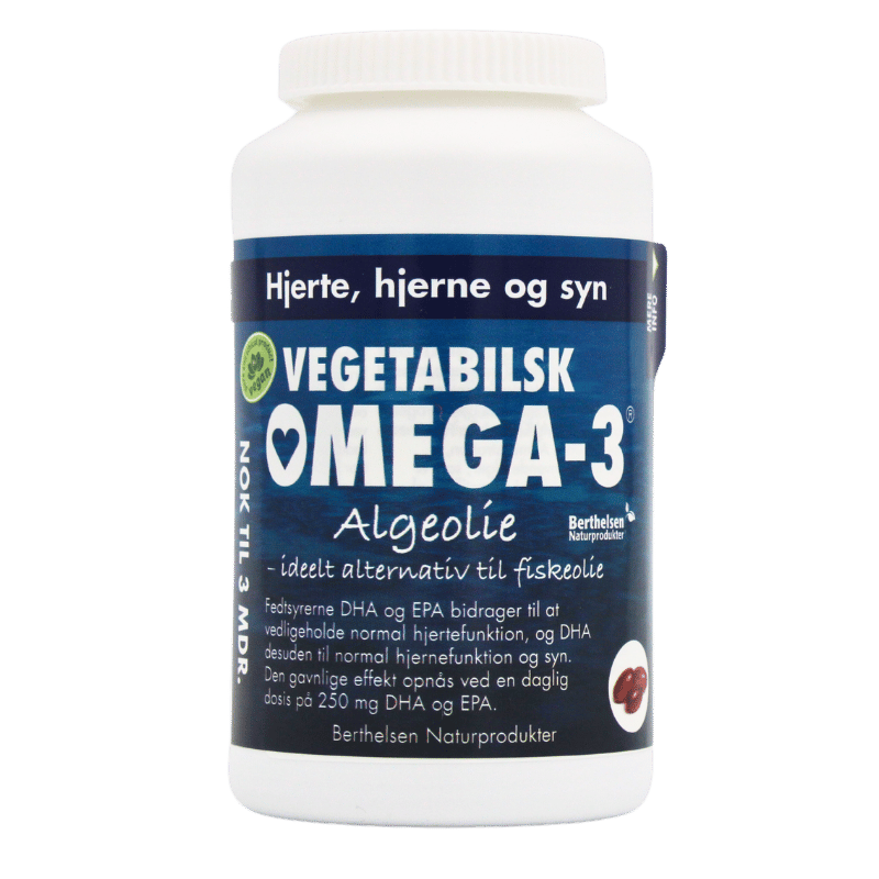 Dfi Omega-3 vegetabilsk - 180 kaps.