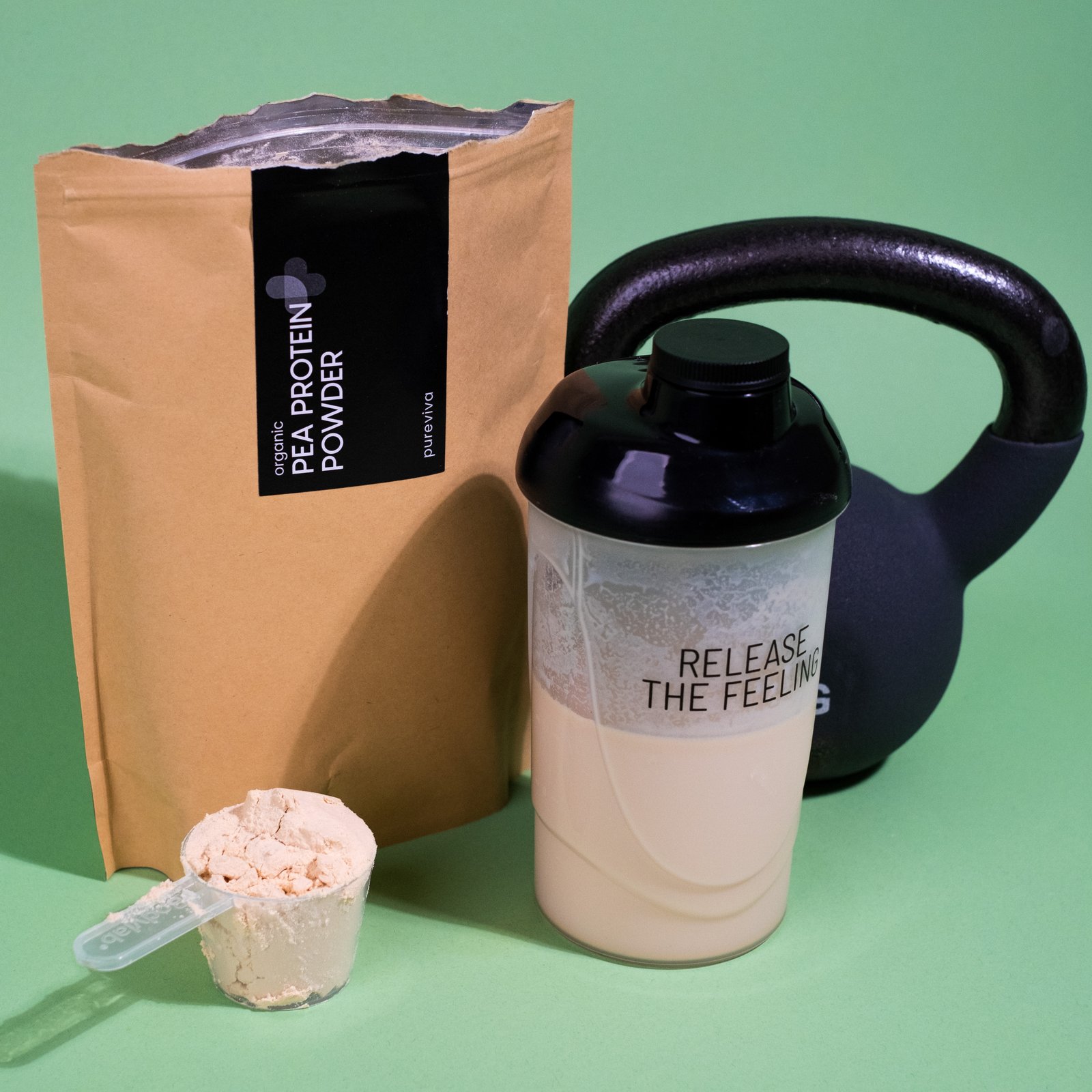 Pureviva Ærte Protein Ø - 500 g.