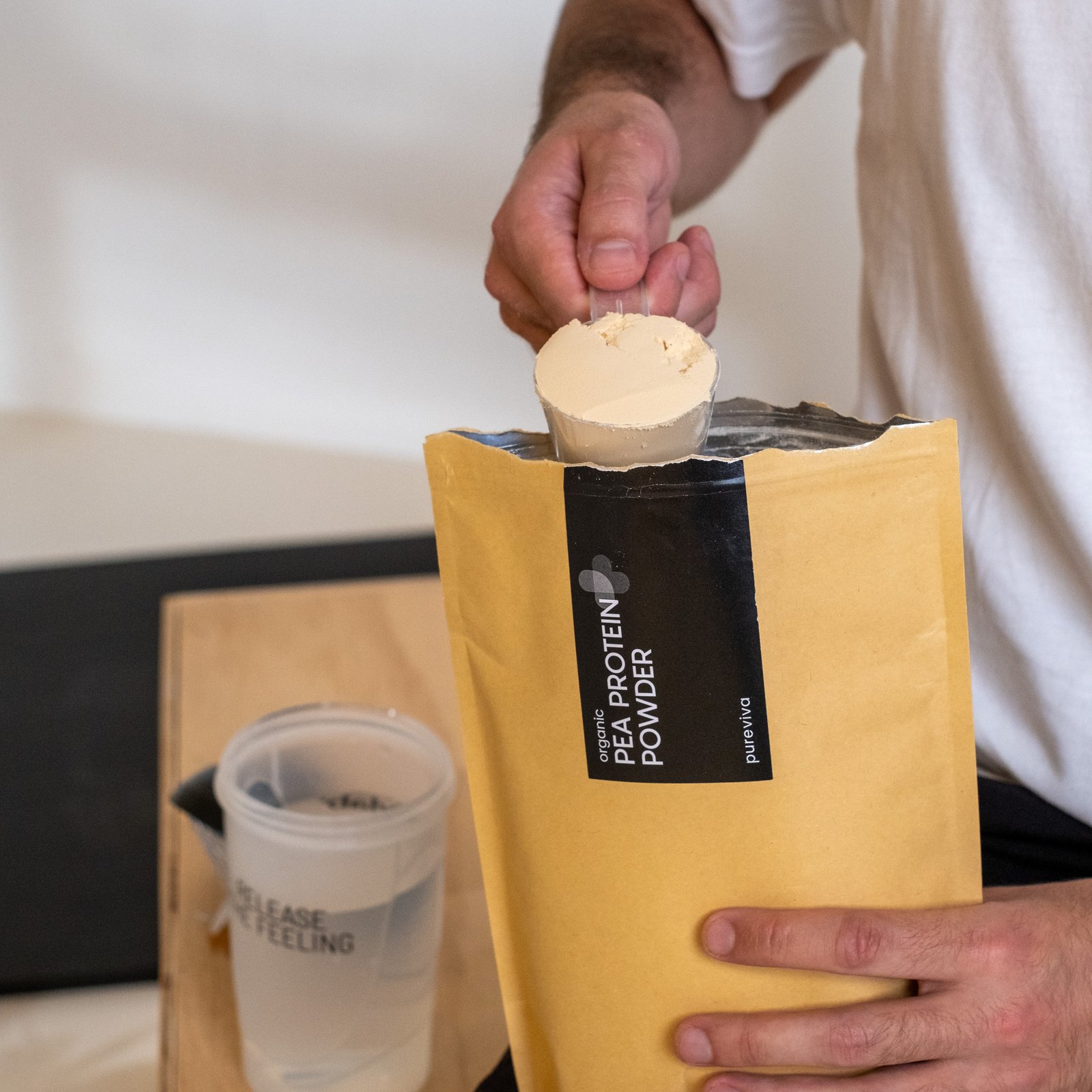Pureviva Ærte Protein Ø - 500 g.