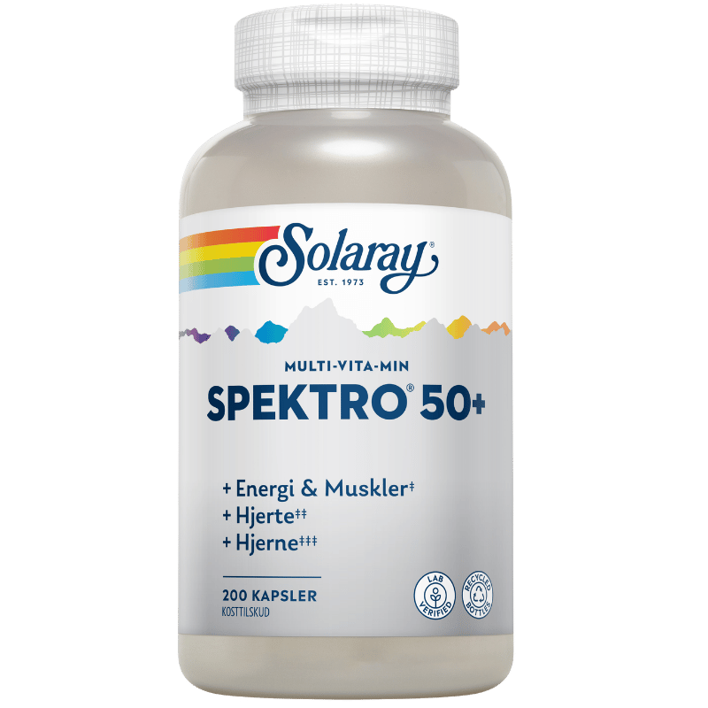 Solaray Spektro50+ Multi-Vita-Min (200 kaps)