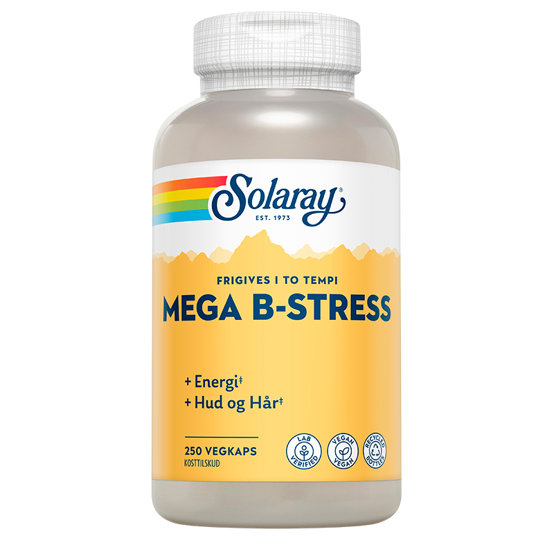 Solaray Mega B-Stress - 250 kaps.
