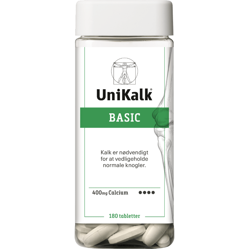 UniKalk Basic 400 mg Calcium (180 tabl)