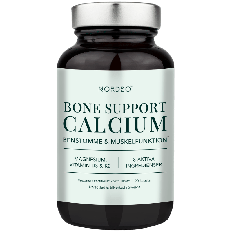Nordbo Bone Support Calcium (90 kaps)