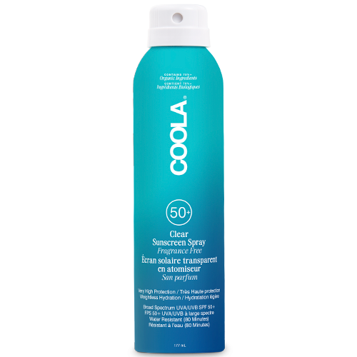 Coola Classic Body Spray Fragrance-Free SPF 50 - 177 ml.