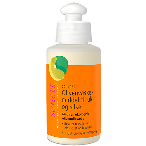 Sonett Vaskemiddel Uld/Silke Oliven - 120 ml