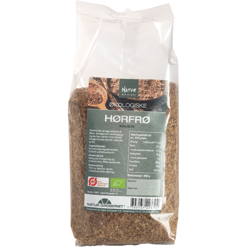 Natur Drogeriet Hørfrø Knuste Ø (400 g)