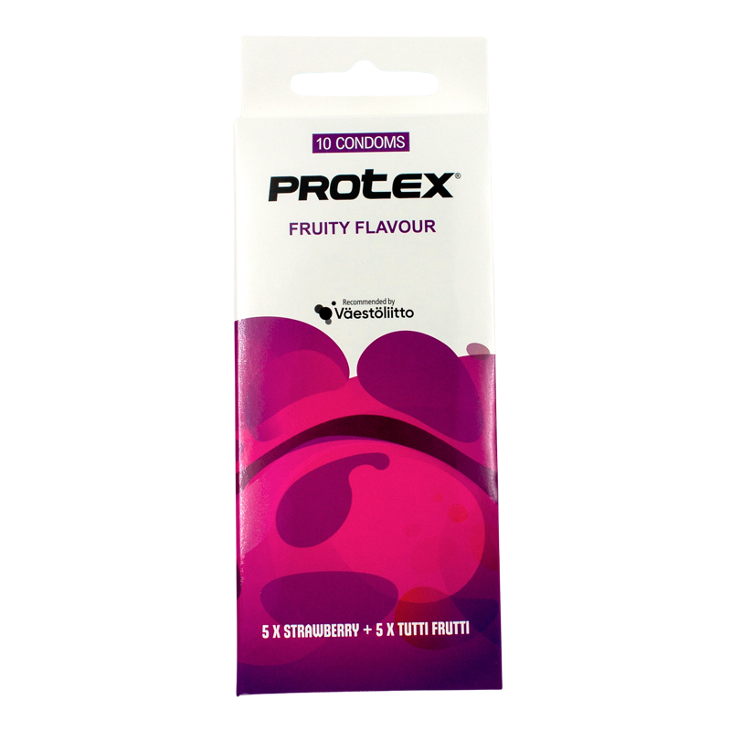 Protex Fruity Flavor Kondomer (2x5 stk)