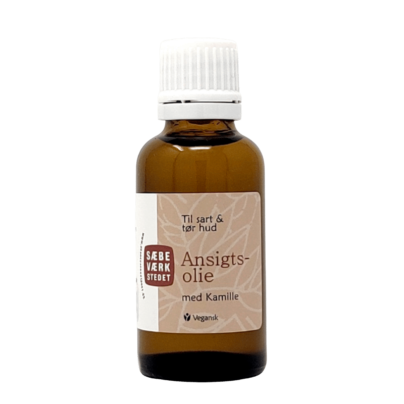 Sæbeværkstedet Ansigtsolie m. Kamille - 30 ml