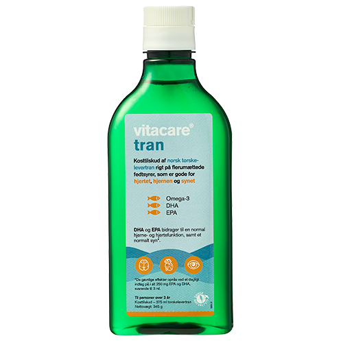 VitaCare Levertran Uden Citrus (375 ml)