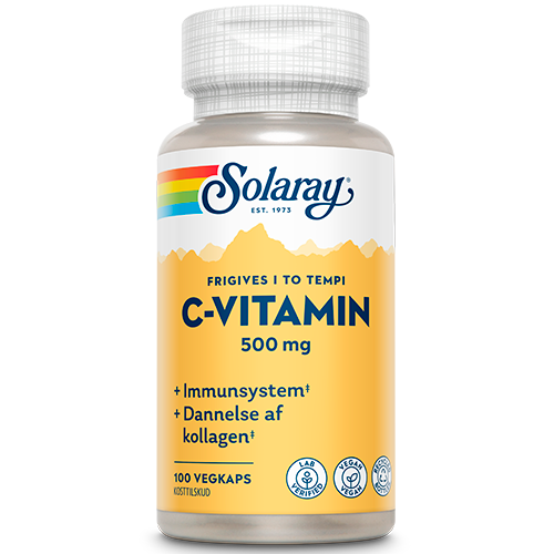 Solaray C-vitamin 500 mg - 100 kap.
