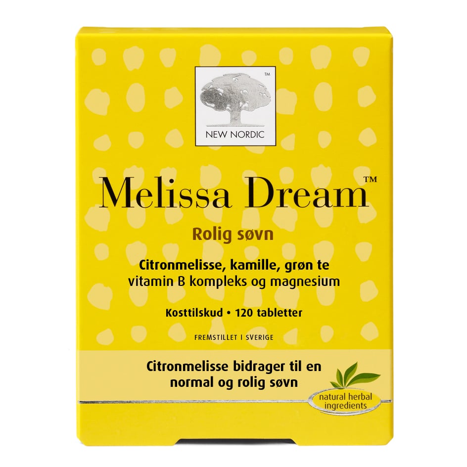 New Nordic Melissa Dream - 120 tabs.