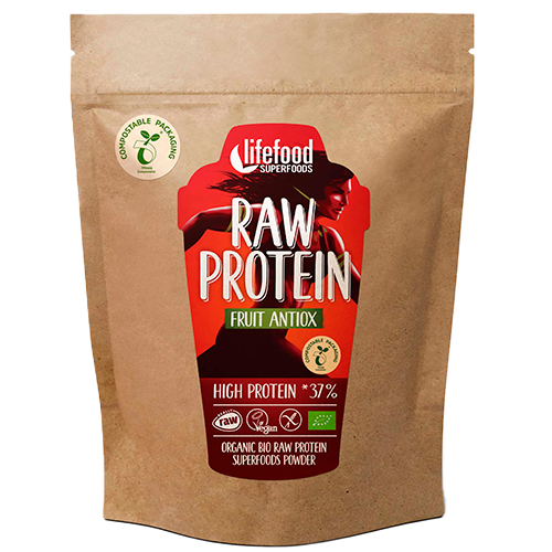 Lifefood Proteinpulver Frugt RAW Ø - 450 g