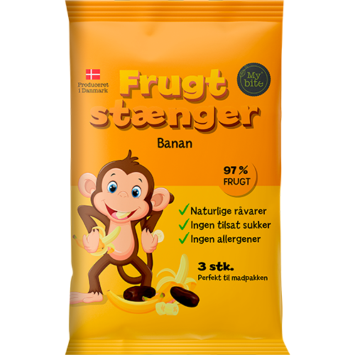 MyBite Frugtstænger Banan (60 g)