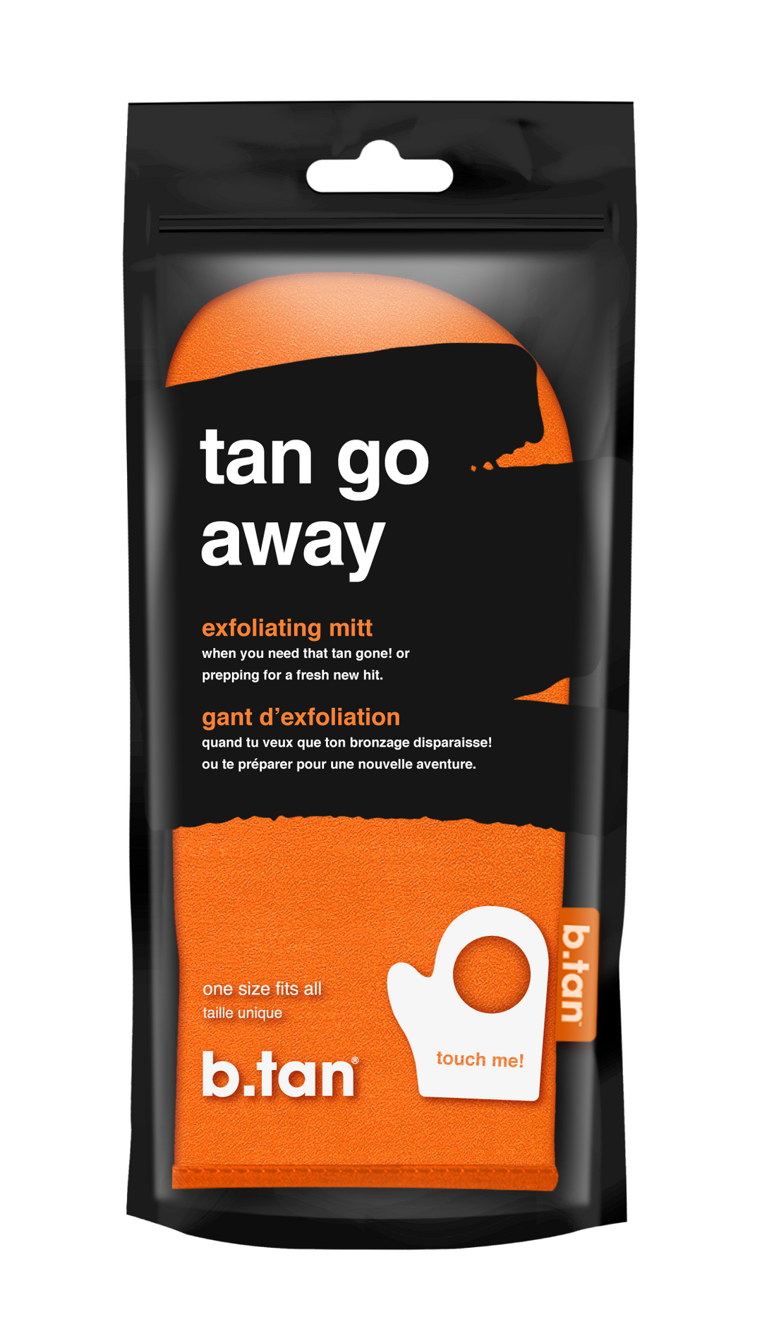 Tan Go Away Exfoliating Mitt (1 stk)