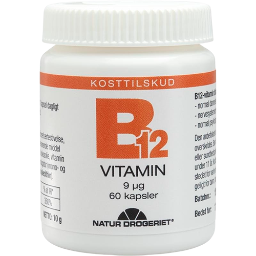 Natur Drogeriet B12-Vitamin - 60 kaps.
