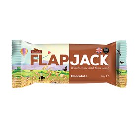 Wholebake Flapjack med Chokolade - 80 gr