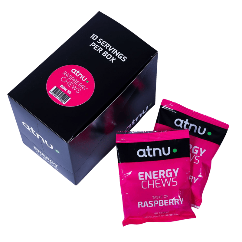 ATNU Energy Chews Raspberry (10x40 g)