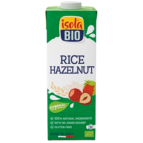 Isola Bio Risdrik Med Hasselnød Ø (1 L)