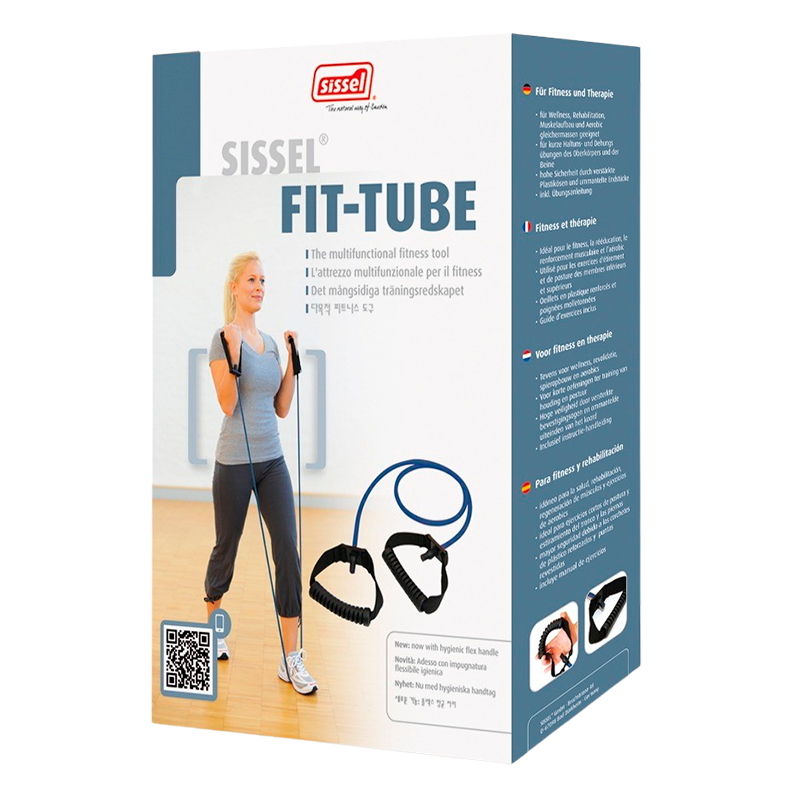 Sissel Fit Fit-Tube (Træningstubing) Middel-Rød (1 stk)