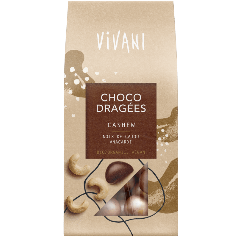 Vivani Choco Dragee Cashew Ø (75 g)