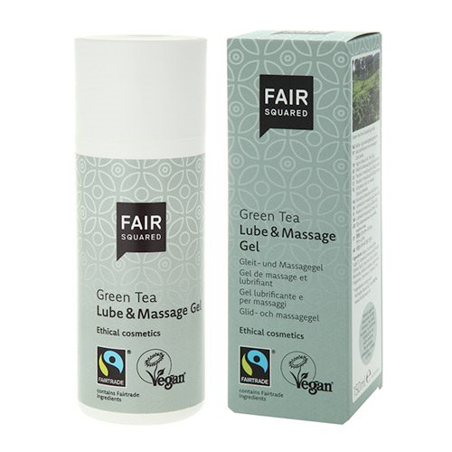 FAIR SQUARED Glidecreme og Massage Gel m. Grøn Te - 150 ml.