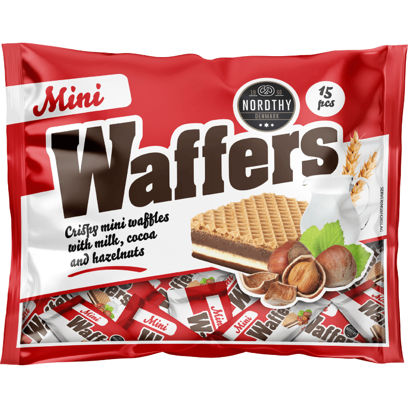 Nordthy Mini Waffers (15 stk)