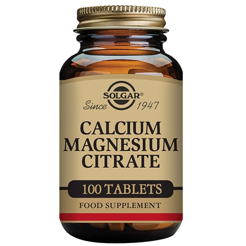 Solgar Calcium Magnesium Citrate - 100 tab.