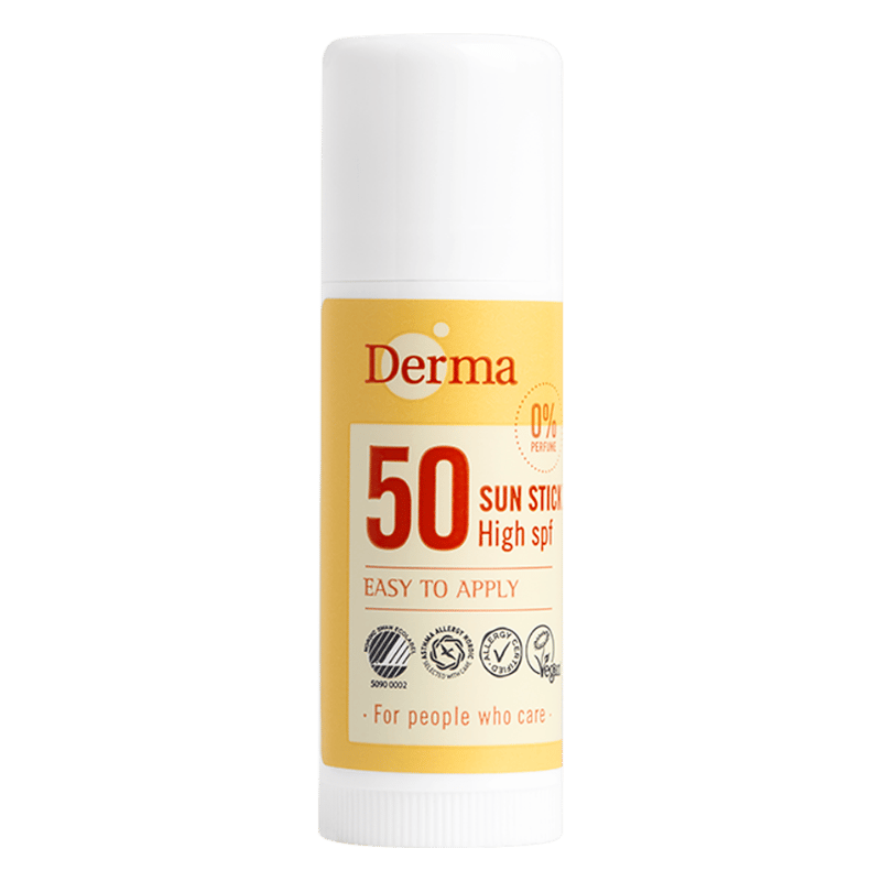 Derma Sun Solstift Høj SPF 50 (18 ml)