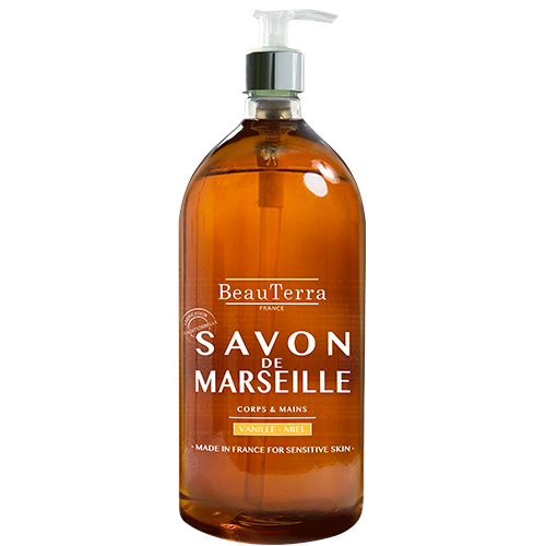 Beau Terra Marseille Liquid Soap
Miel Vanille (1000 ml)
