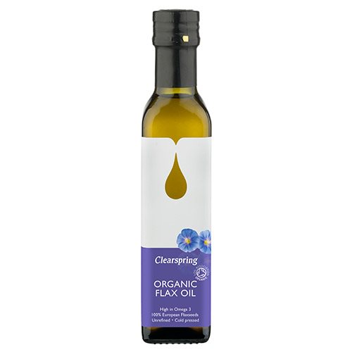Clearspring - Hørfrøolie Ø - 250 ml.