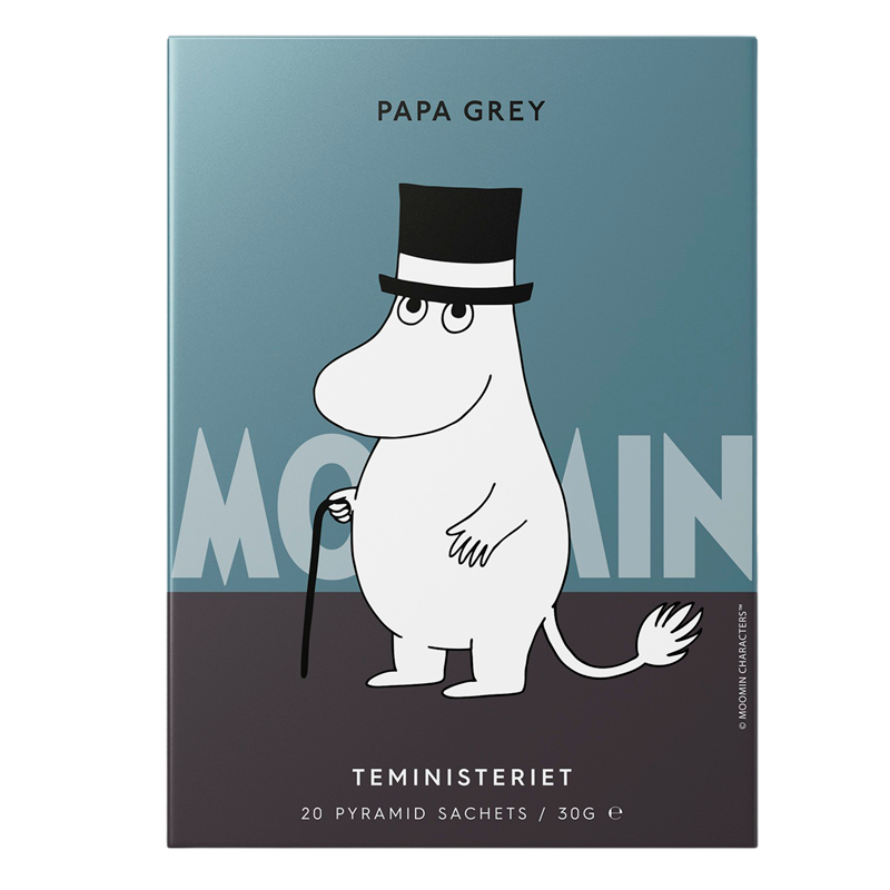 Teministeriet Moomin Papa Grey - 20 stk