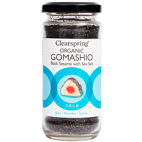 Clearspring Gomasio Sort Sesam M. Havsalt Ø (100 g)