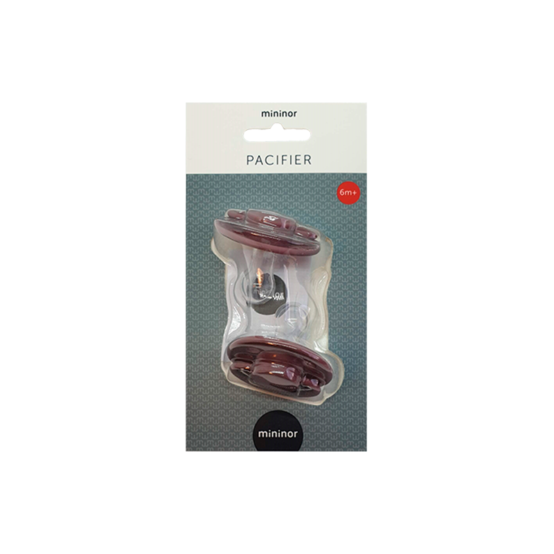 Mininor Silikonesut 6+ Mdr Lilla (2 stk)