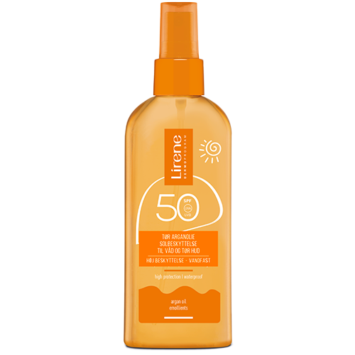 Lirene Dry Argan Oil SPF50 For Body & Face (150 ml)