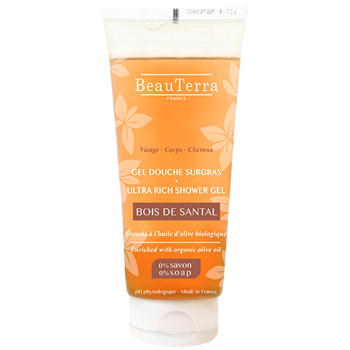 Beau Terra Ultra Rich Shower Douche Surgras Bois De Santal (200 ml)