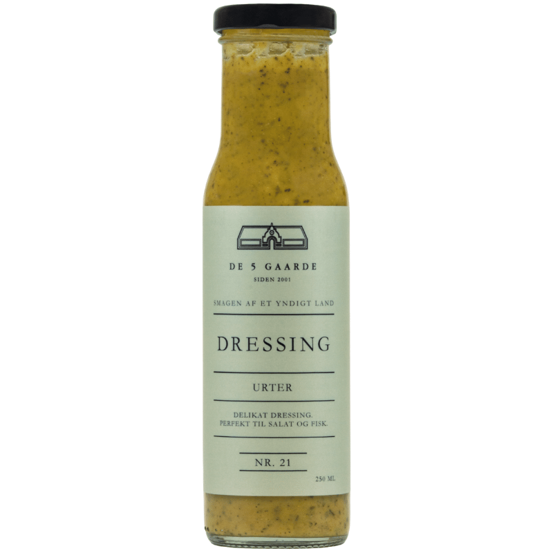 De 5 Gaarde Urte Dressing (250 ml)