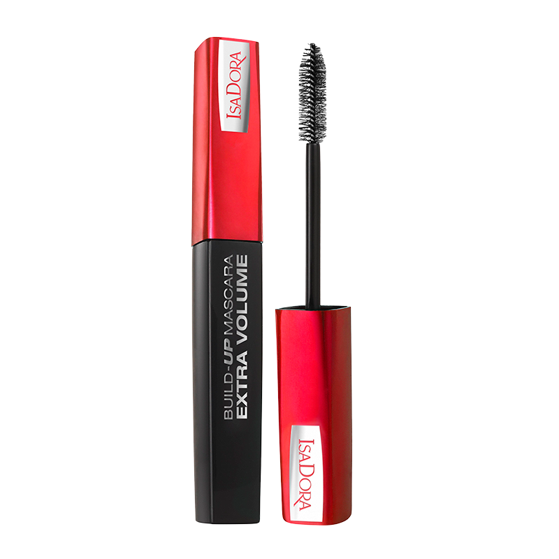 IsaDora Build-Up Mascara Extra Volume 01 Super Black (12 ml)