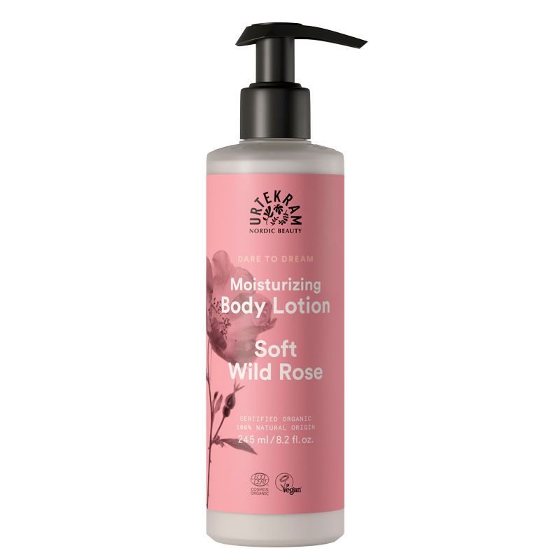 Urtekram Bodylotion Soft Wild Rose (245 ml)