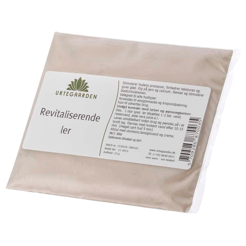 Urtegaarden Revitaliserende Ler (25 g)