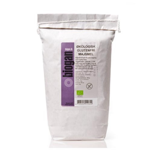 Biogan Majsmel Glutenfri Ø - 1 kg.