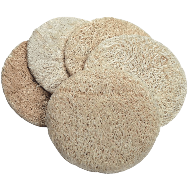 Croll & Denecke Loofah Peeling Pads (5 stk)