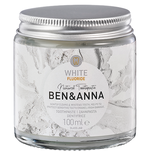 Ben & Anna Natural Toothpaste White + Fuoride (100 ml)