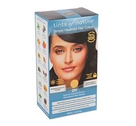 Hårfarve 2N Darkest Brow Tints of Nature - 130 ml.