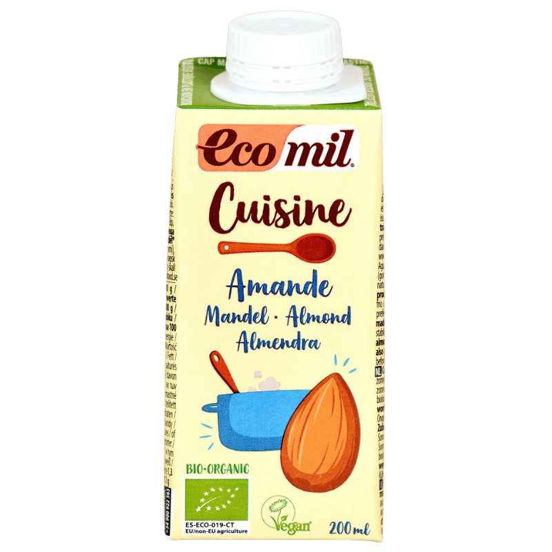 Ecomil Mandel fløde Ø - 200 ml