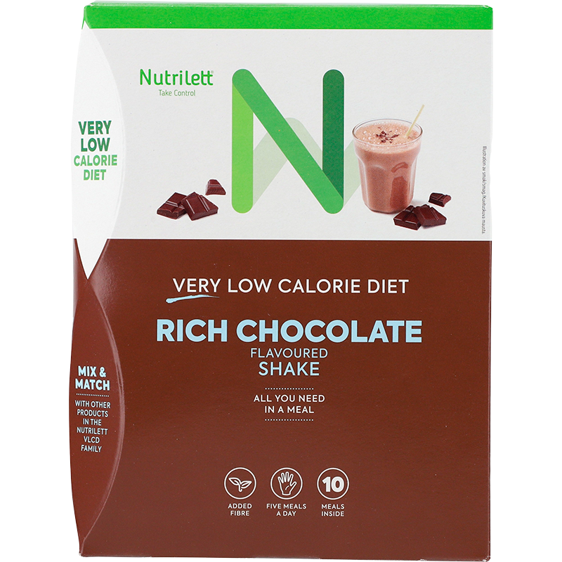 Nutrilett Rich Chocolate Shake (35 g x 10 stk)
